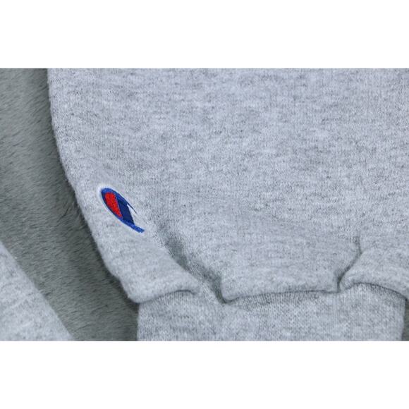 Champion Sacred Heart University Hoodie Gray Small Embroidered Logo Sweatshirt - Picture 7 of 10